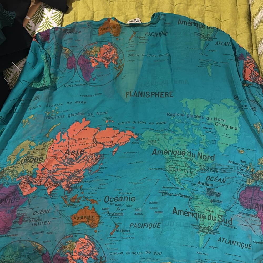 Show Me Your MuMu World Map Tunic - Picture 3 of 3
